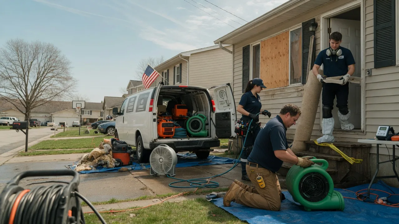 Water Damage Restoration in Zenda, WI near me